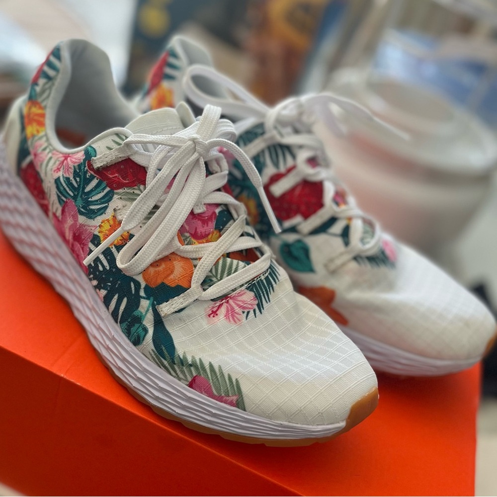 NOBULL Floral running shoes